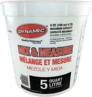 5 Qt Mix & Measure Disposable